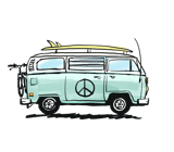 Front of Luna bus drawing